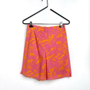 French Connection Bia Alania Cotton Shorts Tropical Bermuda XS